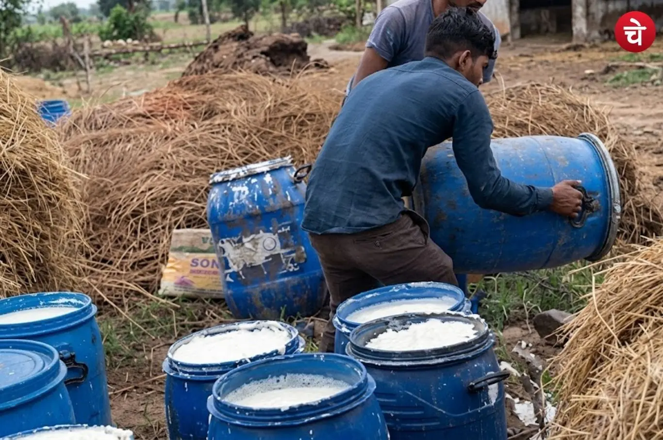 In Bulandshahr, the Food Safety Department destroyed 600 kg of adulterated cream